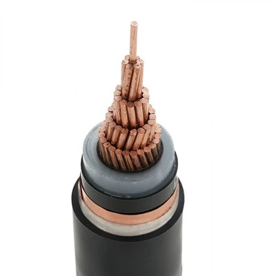 8.7/15KV srednjenaponski kabel za napajanje, jednožilni 300 mm XLPE izolirani bakreni vodič s PVC plaštom