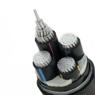 YJLHV XLPE PVC izolirani kabel za napajanje Visokonaponski kabel 25 mm 4-žilni oklopni kabel Aluminijski XLPE kabel Kabel za napajanje