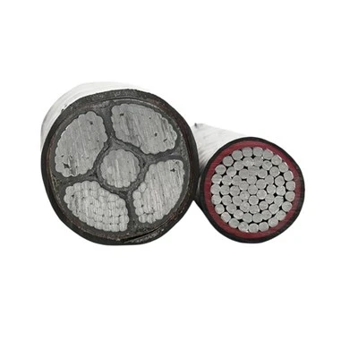 YJLV Niskonaponski XLPE izolirani PVC plašt Proizvođač aluminijskog kabela 25mm 4-žilni oklopni kabel Aluminij
