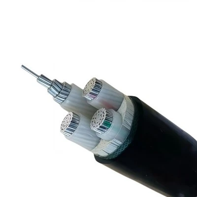 YJLV PVC žica s aluminijskom jezgrom, vanjski XLPE izolirani podzemni energetski kabel 0,6/1 kv